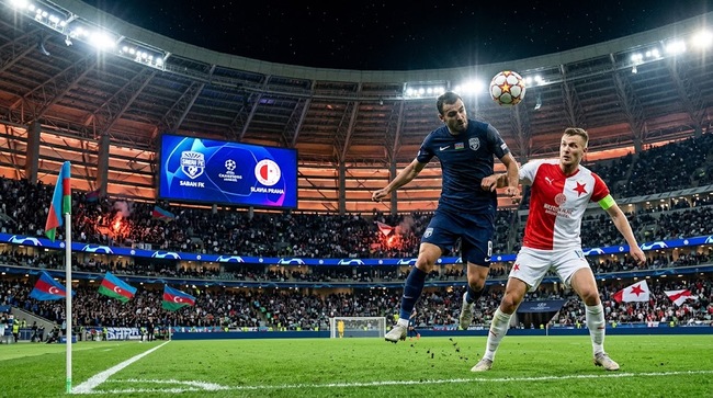 Màn đụng độ kịch tính Sabah FK vs Slavia Praha