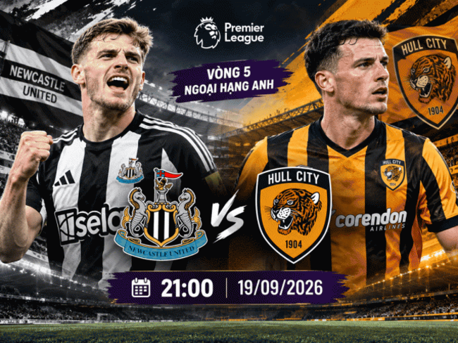 Màn đụng độ kịch tính Newcastle vs Hull City