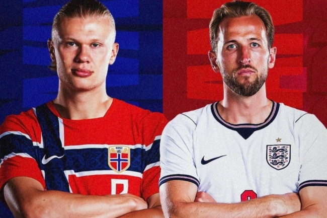 Màn đụng độ kịch tính Na Uy vs Anh